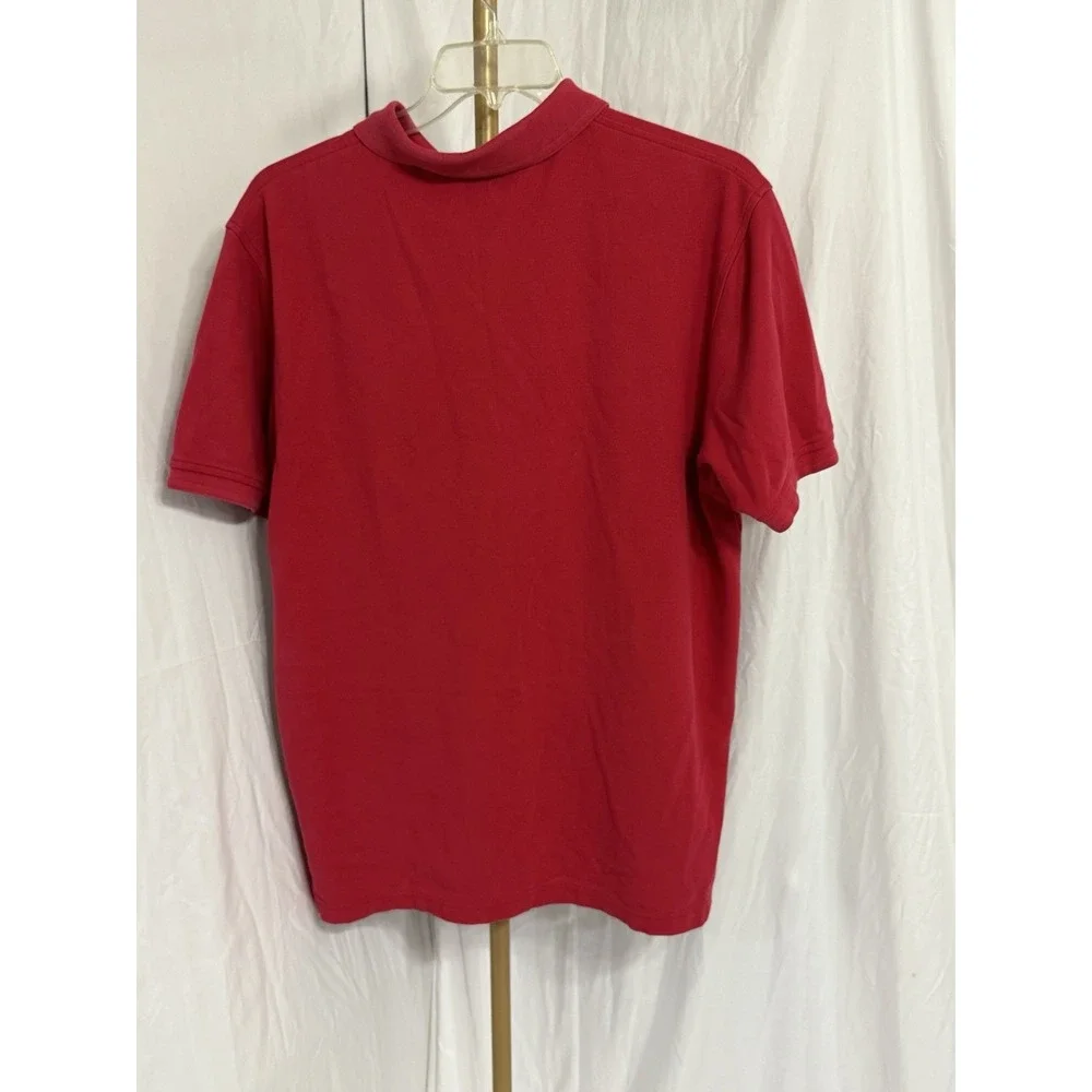 Jos A Bank Mens Large Red Travelers Collection 100%‎ Cotton Polo Shirt